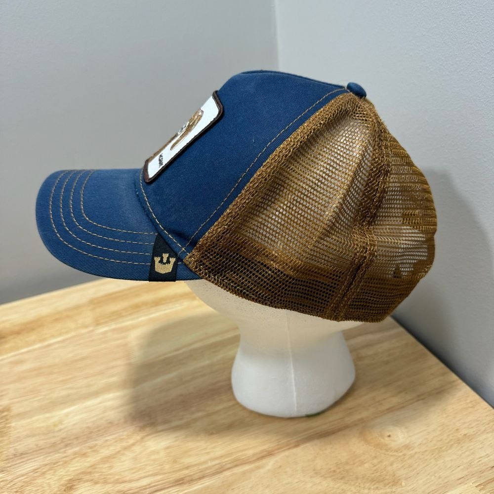 Goorin bros The Farm Exclusive HORNY Big Horn Ram Trucker Hat Authentic Limited - Picture 7 of 9